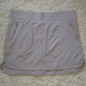 New Kyodan Large Gray Stretch Athletic Skirt Skort